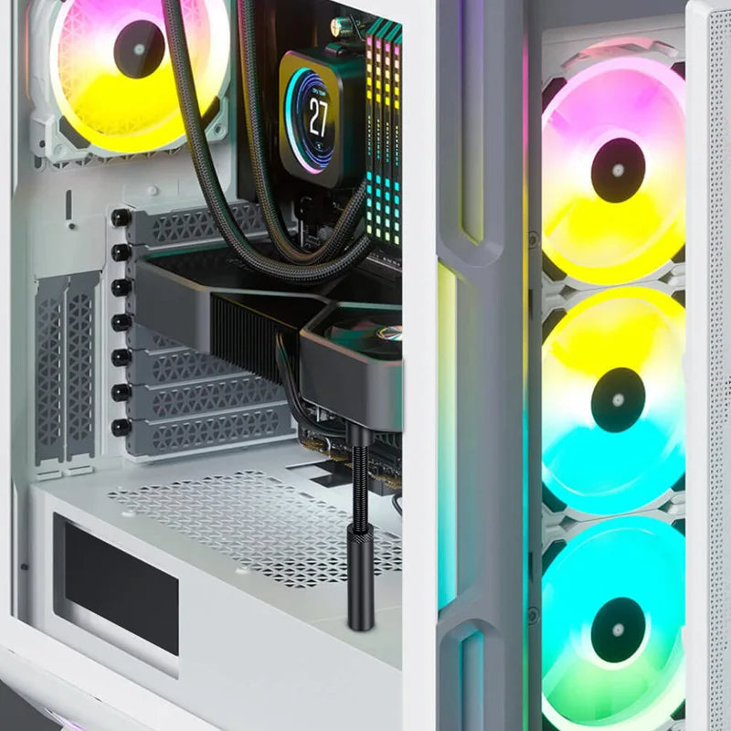 Uchwyt wspierający kartę graficzną GPU ze stopu aluminium, wspornik zapobiegający wyginaniu się karty graficznej, uchwyt do obudowy komputera PC