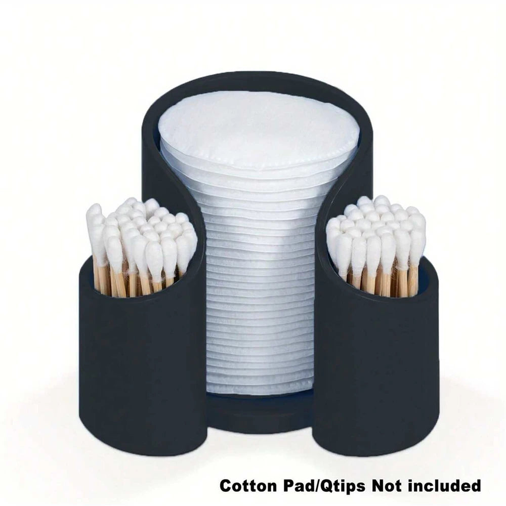 1pc Cotton Pad Storage Travel Desktop Dispenser Case Safe And Tasteless Vanity Makeup Organizer For Floss Cotton Pads And Cups