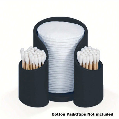 1pc Cotton Pad Storage Travel Desktop Dispenser Case Safe And Tasteless Vanity Makeup Organizer For Floss Cotton Pads And Cups