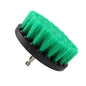 1pc Soft Drill Brush Attachment 4inch For Cleaning Carpet & Leather And Upholstery Glass Car Tires Electric Scrubber Drill