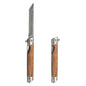 Multi-functional outdoor folding knife, high-hardness Damascus steel folding knife, portable fruit knife