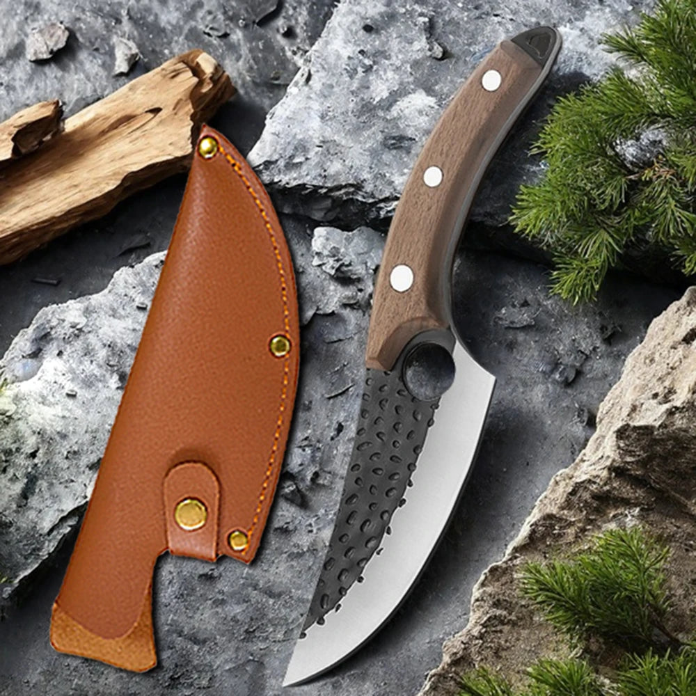 Professional Boning Knife Sharp Meat Cleaver Fish Vegetable Barbecue Slicing Butcher Slaughter Chef Cooking Kitchen Knife
