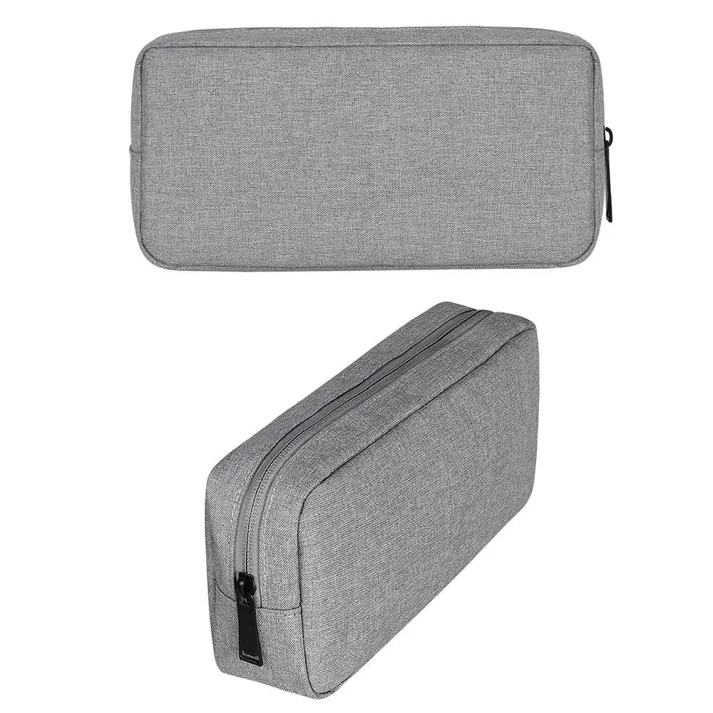 Digital Accessories Storage Bag Portable USB Cable Earphone Organizer Makeup Cover Travel Gadget Devices Pouch