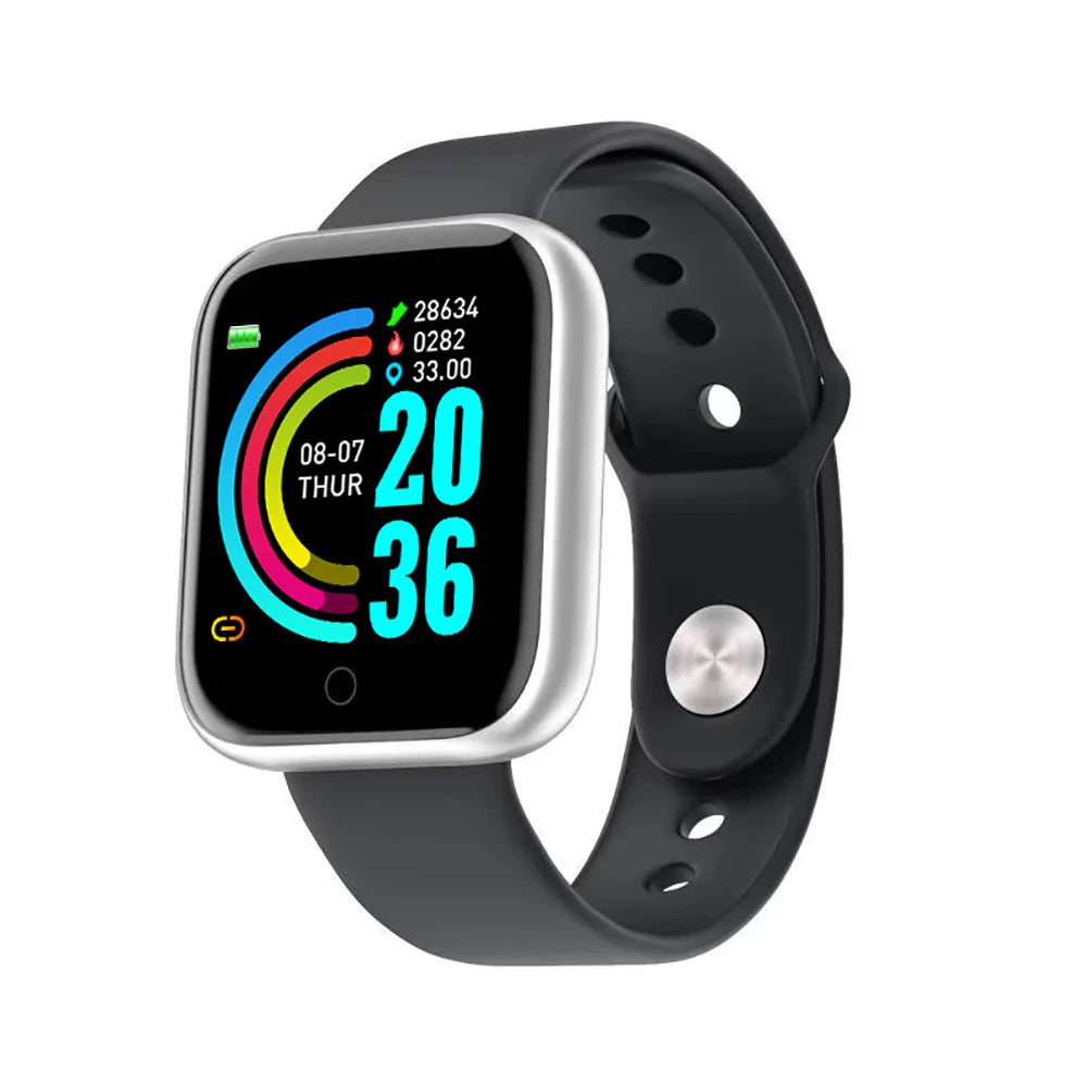 Multifunctional Smart Watch Men Women Bluetooth Connected Phone Music Fitness Sports Bracelet Sleep Monitor Y68 Smartwatch