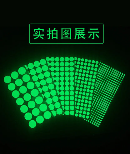 Luminous Dots Glow Wall Sticker Fluorescent Home Kid'S Room Diy Self-Adhesive Decorative Glow In The Dark Decals 2026 Christmas