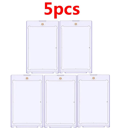 35PT Magnetic Holder Trading Cards Protectors Hard Plastic Sleeves Display Case Pokemon Baseball Sports Yugioh Standard Card