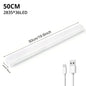 Motion Sensor Light Wireless LED Night Light USB Rechargeable Night Lamp Cabinet Wardrobe Lamp Staircase Backlight For Kitchen 1