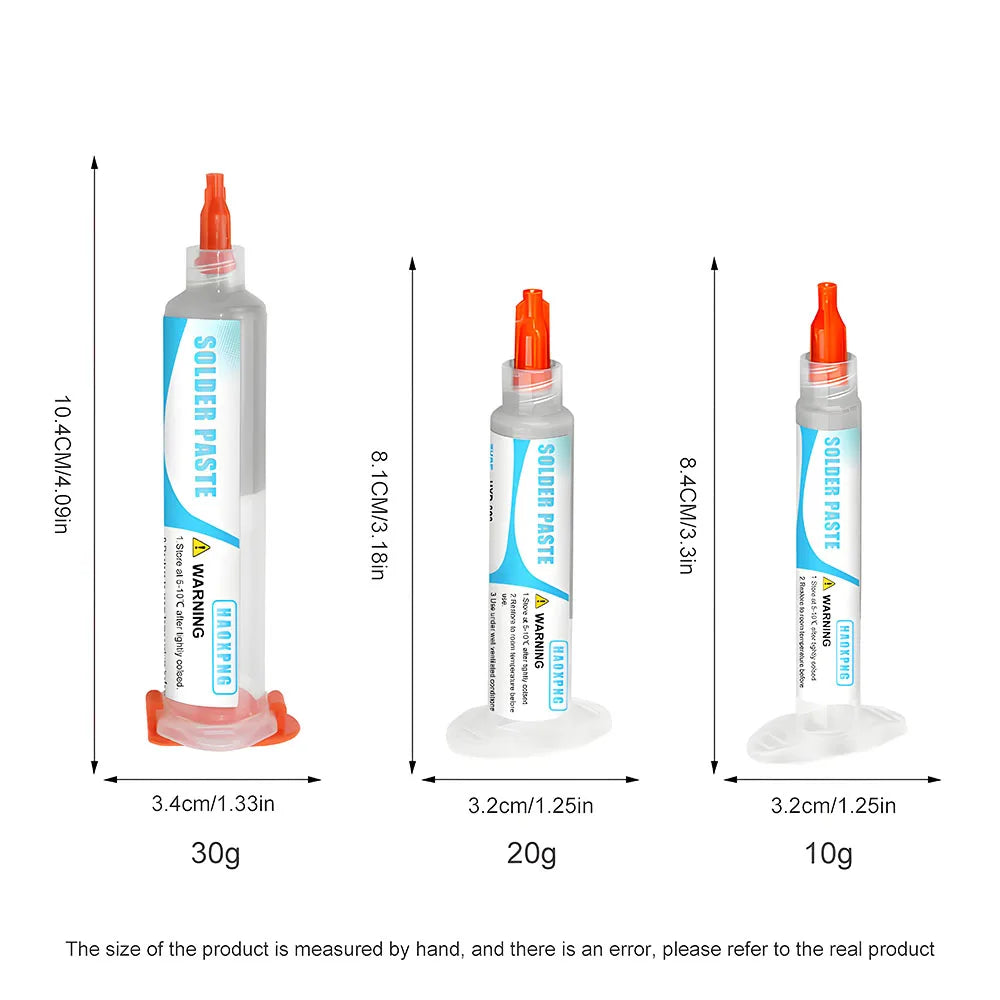 High Temperature Solder Paste Flux For Soldering Sn99Ag0.3Cu0.7  Smd Repair Tin Paste 217℃