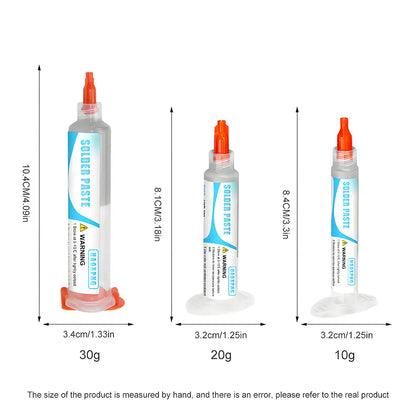 High Temperature Solder Paste Flux For Soldering Sn99Ag0.3Cu0.7  Smd Repair Tin Paste 217℃