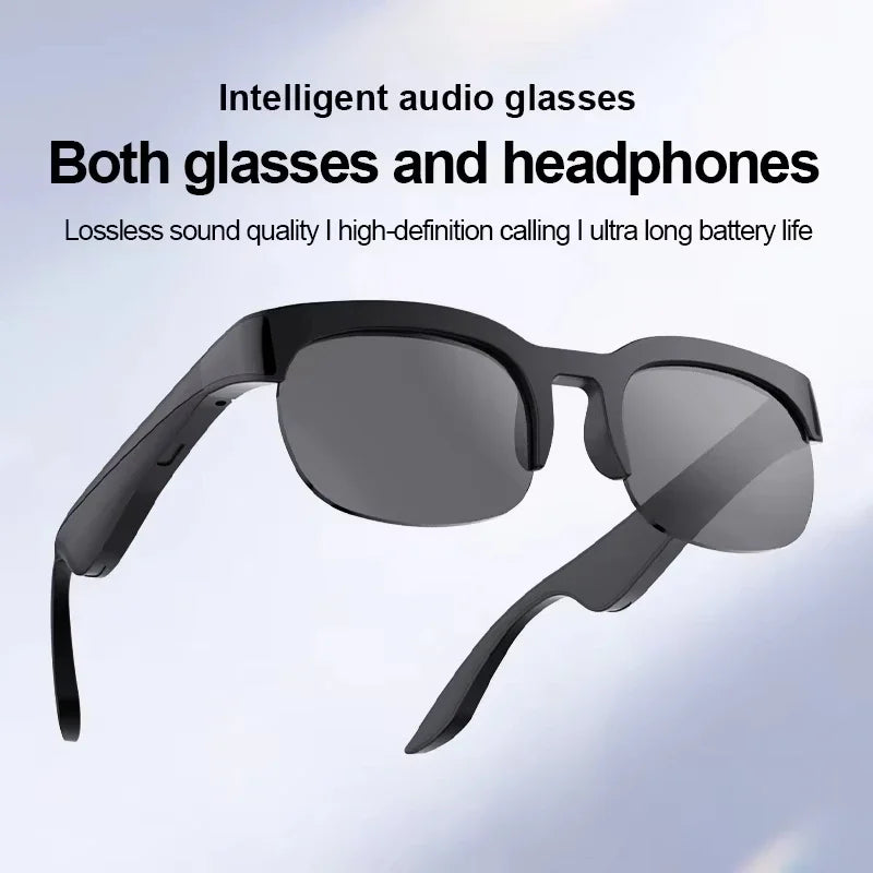 Lenovo AI Smart Glasses Voice Assistant Music Touch Control Bluetooth Call Outdoor Fashion Sunglasses For Men Women 2026 New