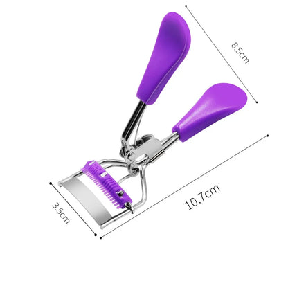 CNKESS 1Pc Pro Makeup Eyelash Curler Beauty Tools Lady Women Nature Style Cute Eyelash Handle Curl Eye Lash Curler random color
