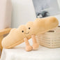 Cute Cartoon Bread Pancake Doll Soft Plush Toys Kawaii Sofa Home Decor Doll Exquisite Collectibles Surprise Fun Birthday Gift
