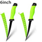 Fishing Knife 6 Inch Fillet Boning Knife Stainless Steel Cleaver Kitchen Professional Fruit Meat Cutting Fishes Slicing Knives