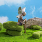 Flower Fairy Statue Ornament Figurines With Wings Outdoor Garden Resin Craft Landscaping Yard Decoration Fast Delivery