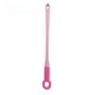 1pc Comfort Silicone Brush Long Handle Hand Brush Long Haired Toe Seam Soft Rubber Toe Gap Brush Daily Shower Foot Care Tools