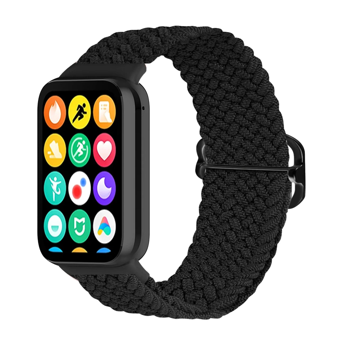 do paska Redmi Watch 4 Akcesoria Regulowany sportowy elastyczny nylonowy pleciony zamienny pasek correa bransoletka Miband 8 pro band