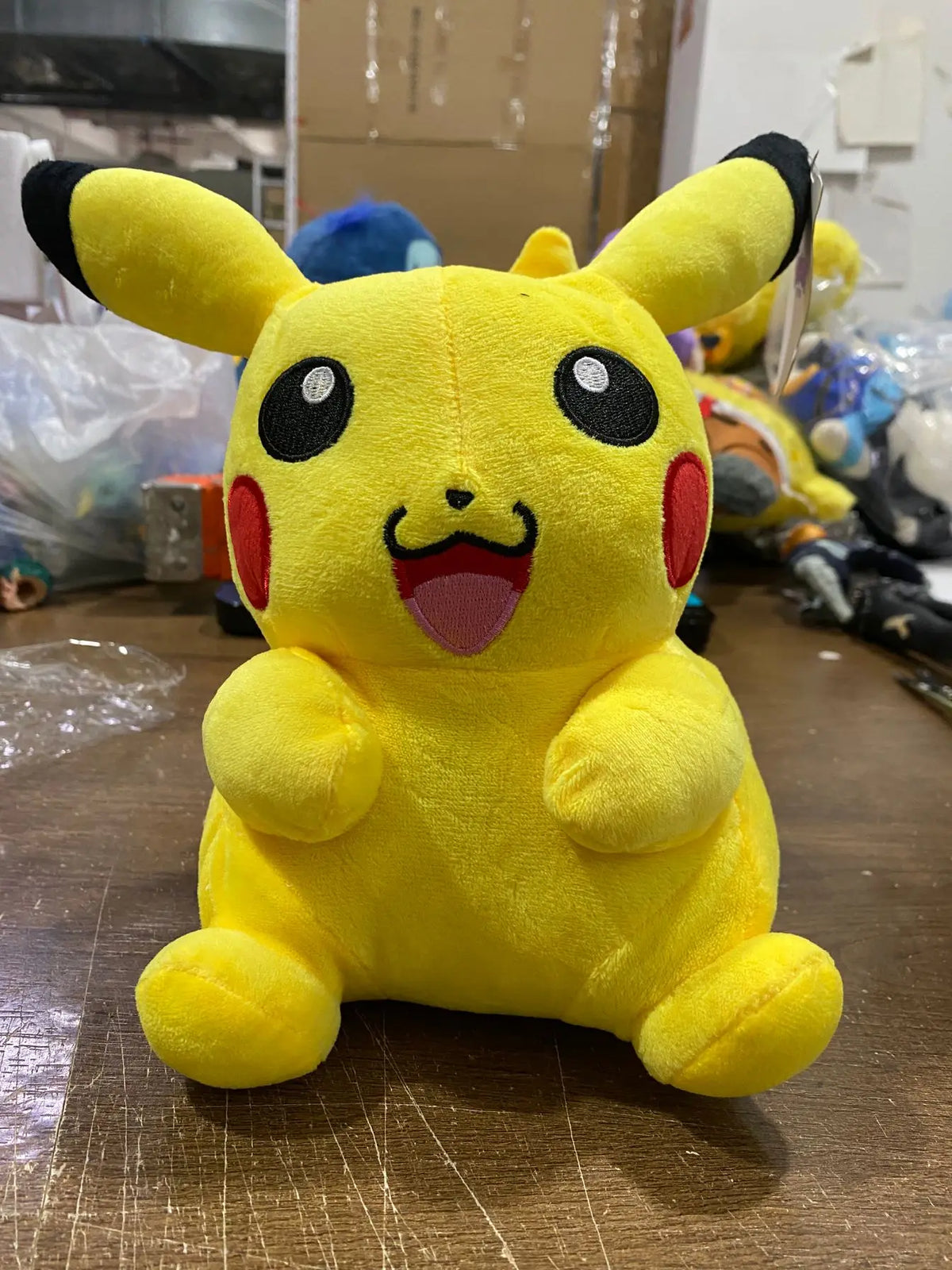 HOT 16cm-20cm Pokemon Stuffed Plush Toys Kawaii Charmander Pikachu Raichu Jenny Turtle Anime Doll Kids Birthday Christmas Gift==