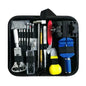 147-Piece Watch Opener Repair Tool Kit Clock Maintenance Hardware Set for Watch Repair Open Back Strap Removal
