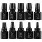 10Pcs Screw Extractor Kit Alloy Steel Damaged Screw Remover  Metal Drill Bits Broken Bolt Stud Remover Hand Tools Set