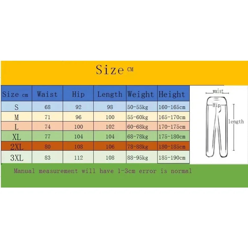 Fitness men's sports pants, long pants, sportswear, jogging pants, Japanese anime Goku printed hip-hop streetwear