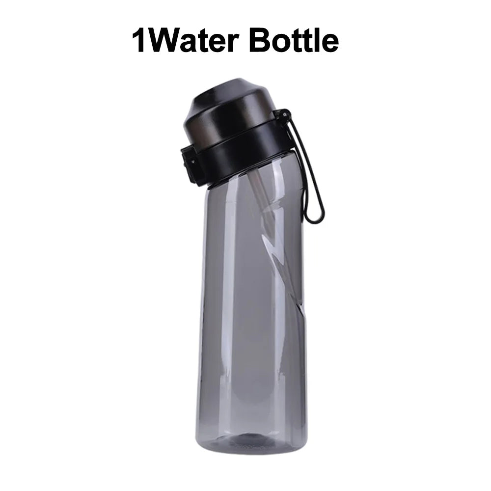 Motion Water Bottle with 1or7 Flavour Pods 650ML large capacity Sports Water Up Bottle Starter up Set New Fruit Fragrance