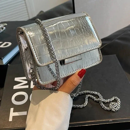 This Year's Popular Super Popular Small Bag 2024 Summer Popular Versatile Chain Messenger Bag Fashion Mini Square Sling Bag