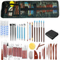 Pottery Clay Sculpting Tools Kit  Ceramic Wax Clays Carving Tools for Art Craft Pottery Sculpting Modeling Tool Set