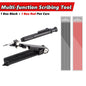 Multi-function Scribing Ruler Contour Gauge Scribe Compass Carpentry Graffiti Line Measuring Hand Tools Woodworking Construction