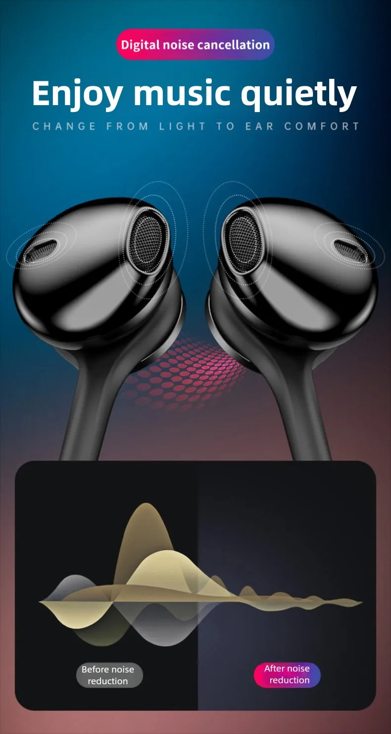Type C Wired Headphones HiFi Stereo Volume Control Headset With HD Mic 3.5mm Earphones For Samsung Galaxy  iPhone 17 16 Earbud