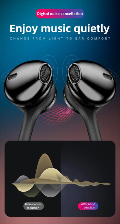 Type C Wired Headphones HiFi Stereo Volume Control Headset With HD Mic 3.5mm Earphones For Samsung Galaxy  iPhone 17 16 Earbud