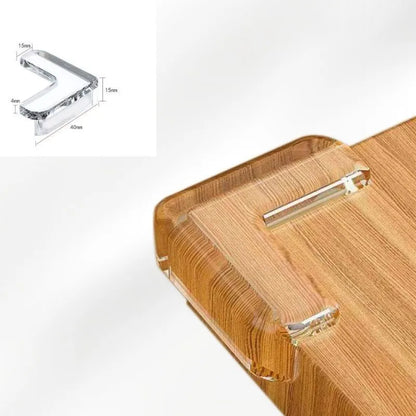 Baby protection Transparent edge protection strip Child safety table corner anti-collision strip for cabinet table drawers