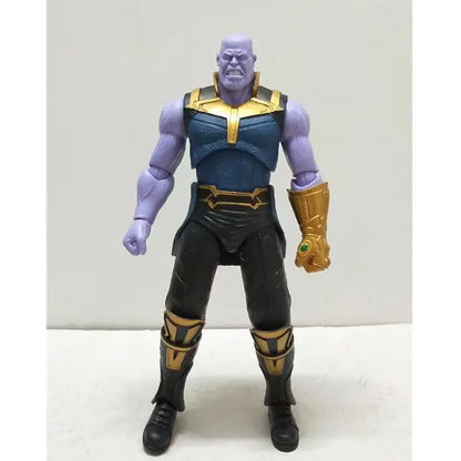 New In Stock Movie Marvel Heroes Avengers: Thanos Mobile Action Figure Model Desktop Ornament Holiday Surprise Gift For Fans