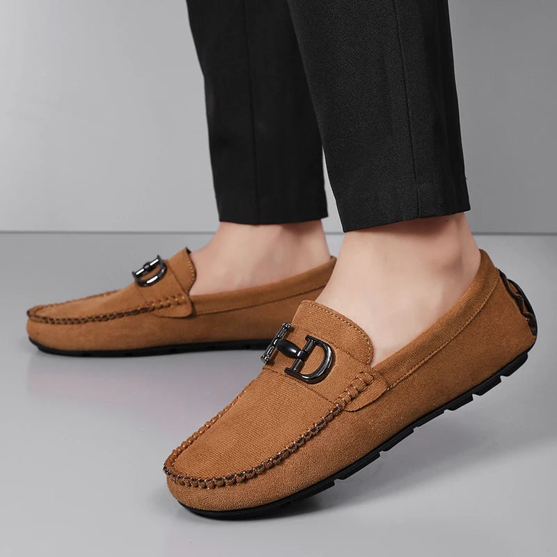 2026 New Style Large Size 47 Soft-soled Comfortable Casual Multi-purpose Lazy One-Piece Slip-on Round-toe Shoes