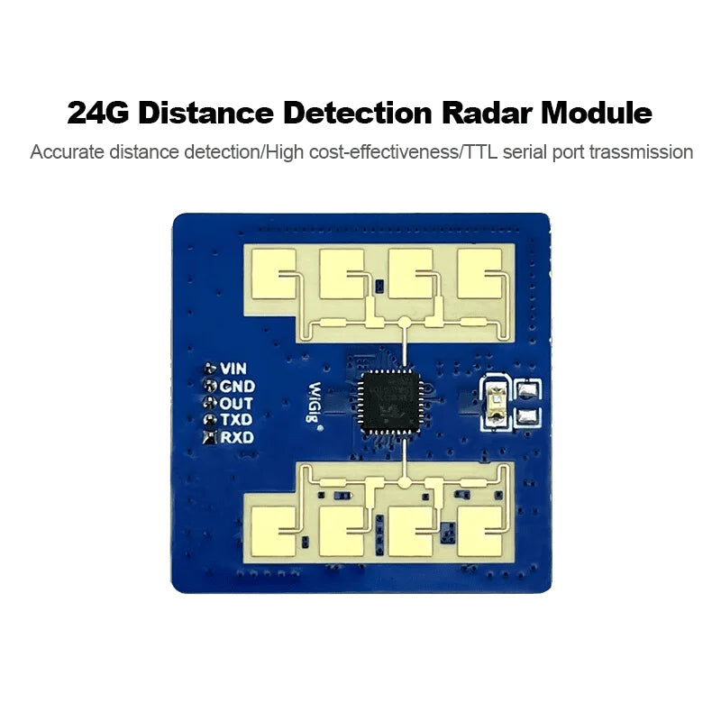 Hi-Link 24Ghz HLK-LD2411S Low Consumption Intelligent Sensor Human Body Sensing Radar Module Sensitivity smart light LD2411S