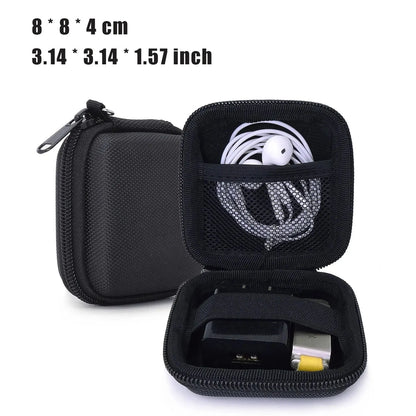 Portable Earphone Storage Bag Data Cable Organizer Bag Multifunctional Digital Gadgets Case For Charger U Disk Protective 2030
