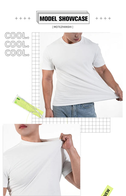 Men Women T-shirt High Qualtity Cotton Short Sleeved T Shirts O Neck Solid Color Tee Black White Breathable Clothing Couple Tops