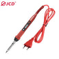 JCD 80W Digital Electric Soldering Iron Kit Temperature Adjustable 220V 110V Welding Tools Ceramic Heater Soldering Tips Rework