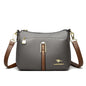 Brand Design Three Layers Fashion Shoulder Messenger Bags Luxury Soft Leather Crossbody Sac Quality Small Handbags and Purses