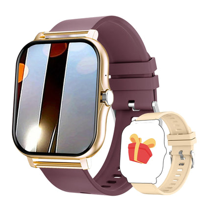 New SmartWatch 1.44-inch Color Screen Full Touch Custom Dial Smartwatch Bluetooth Talking Fashion Smartwatch Men's and Women's