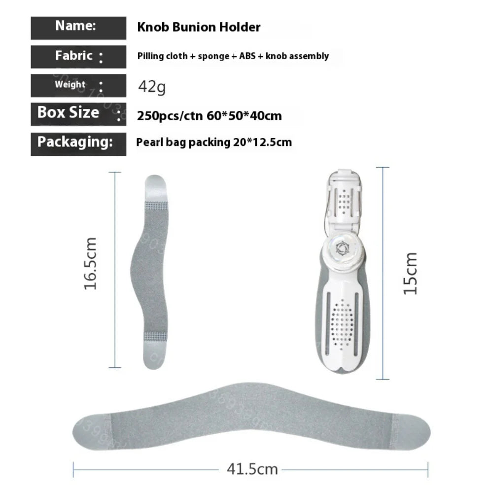 Bunion Splint Big Toe Straightener Hallux Valgus Correction Orthotics Foot Bone Thumb Adjuster Correction Bunions Corrector