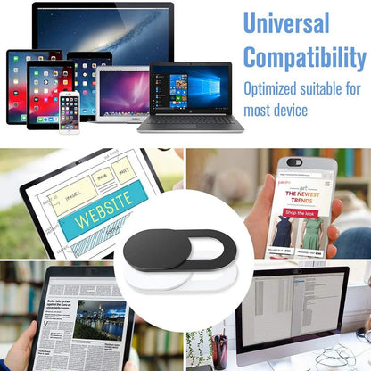 5/10 szt. Osłona kamerki internetowej Tablet Laptop Osłony kamery Suwak Telefon komórkowy Anti-spy Do iPada PC MacBook Tablet Soczewki Naklejka chroniąca prywatność