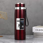 1L Stainless Steel Vacuum Insulated Thermal Flask Bottle for Hot Cold Water Coffee Tea Portable Double Wall BPA Free