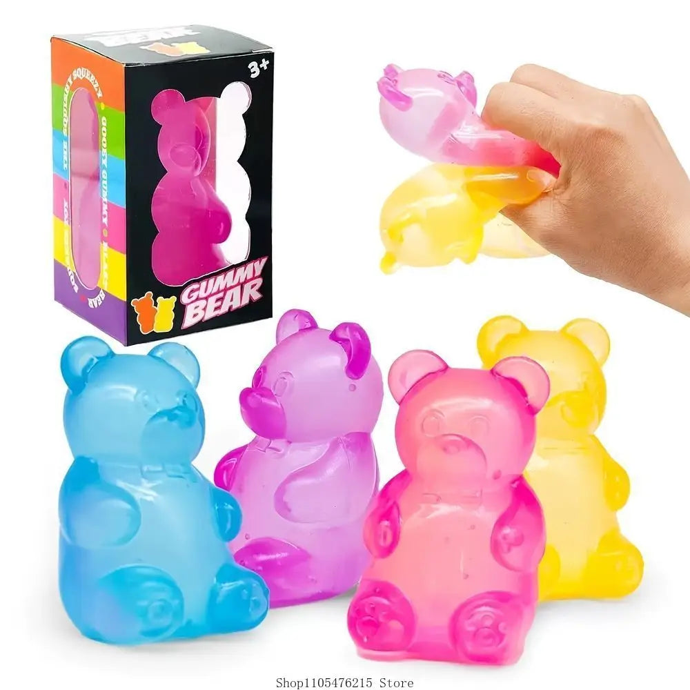 Multi Slow-Rising Squishy, Random Includes: Cheese Squeeze Toys, Steamed Buns And Dumplings,Long Butter Bread,Bear Squishy Toys