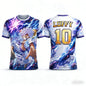 Summer 2026 One Piece Luffy "Voyage Adventure No. 10" Football 3D Print Breathable Quick-drying T-shirt Male/Female Top