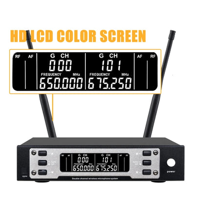 135G4 Professional Wireless Microphone UHF Handheld Vocal Party Home KTV Wedding Mic