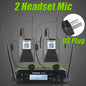 SENNESAI GLXD24 B58 Professional Dual Wireless Microphone 600-699MHz System Stage Performances UHF Dynamic 2 Channel Handheld