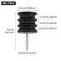 Leather Burnished Bits for Rotary Burnisher Tools PU Leather Burnishing Tool Tips for Clean Edges of DIY Leather Crafts Projects