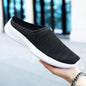 Summer Men Casual Shoes Mesh Loafers Breathable Half Slippers Outdoor Indoor Women Comfortable Fashion Couple Walking Sneakers
