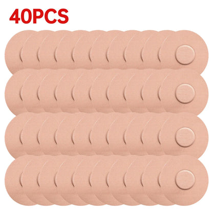 40/30/20/10PCS Freestyle Libre Patches Sports Sensor Stickers Breathable Waterproof Adhesive Patches Overpatch Tape for Climbing