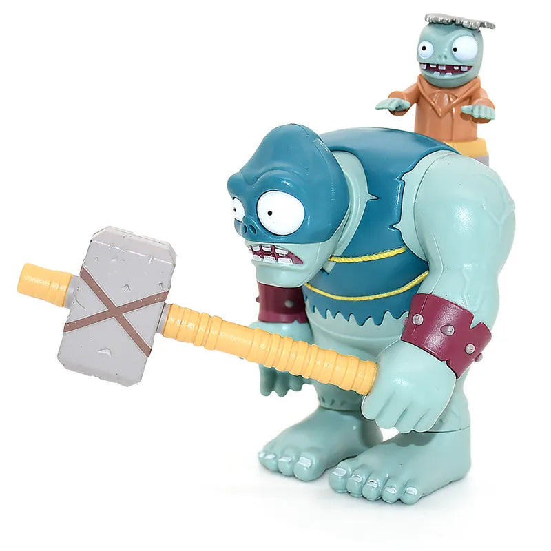New Large Plants vs Zombies Figures Dr. Zomboss Peashooter Gargantuar Potato Mine Chomper Conehead For Kids Chrismas Toy Gifts